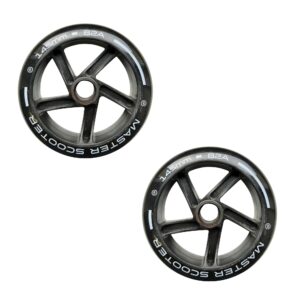 Náhradné kolieska na kolobežky bez ložísk MASTER 145 mm - čierne MASTER www.ampera.sk