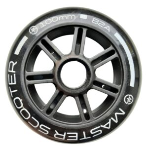 Náhradné kolieska na kolobežky bez ložísk MASTER Stunt 100 mm - čierne MASTER www.ampera.sk