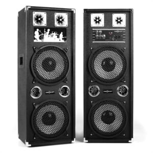 OneConcept BSX-210A, 80 W, USB, microSD, AUX, MIC, PA repr. Ampera.SK