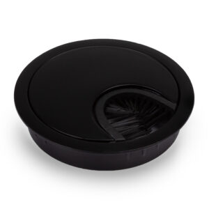 OneConcept Káblová priechodka, súprava 2 kusov, 60 mm, kov, štetinové tesnenie Ampera.SK