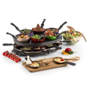 OneConcept Woklette, raclette gril, 1200 W, wok, pre 6 osôb, nepriľnavý povrch Ampera.SK