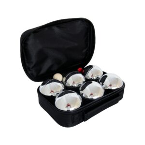 Petanque sada MASTER 6 chrómovaných gulí obal nylon MASTER www.ampera.sk