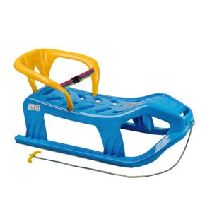 Plastové sane Snow Star s opierkou - modré MASTER www.ampera.sk