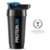 Premium Shaker X - Protein Nutrition Čierna 700 ml. Protein Nutrition www.ampera.sk
