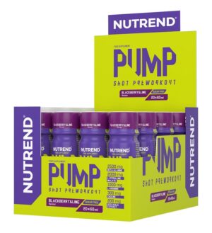 Pump Shot - Nutrend 20 x 60 ml. Rainbow Nutrend www.ampera.sk