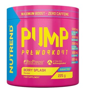 Pump (bez kofeínu) - Nutrend 225 g Rainbow Nutrend www.ampera.sk