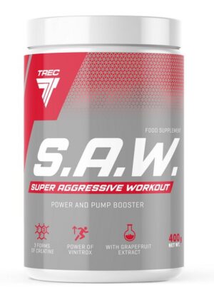 S.A.W. Powder - Trec Nutrition 400 g Cherry+Grapefruit Trec Nutrition www.ampera.sk