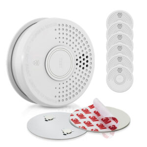 SHD by oneConcept DOF39, Detektor dymu s magnetickým držiakom Magnetic Mount v súprave Ampera.SK