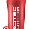 Šejker - Scitec Nutrition 700 ml. Červená Scitec Nutrition www.ampera.sk