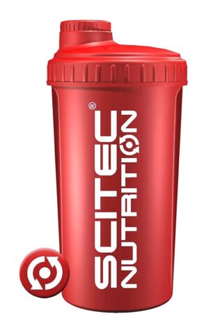Šejker - Scitec Nutrition 700 ml. Červená Scitec Nutrition www.ampera.sk