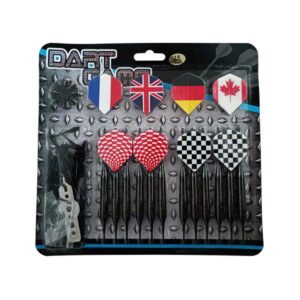 Šípky MASTER Black Plated Brass 12ks - softip 18g set MASTER www.ampera.sk