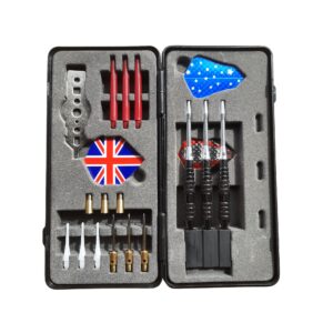 Šípky MASTER Black and Silver v darčekovej krabičke 3ks - softip-steel 16g set MASTER www.ampera.sk