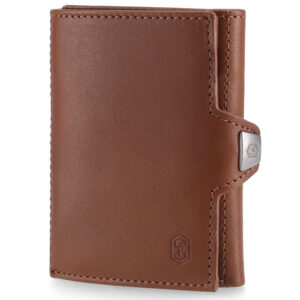 Slimpuro TRYO Slim Wallet 5 kariet vrecko na mince, 9,2 x 2,2 x 7,5 cm (Š x V xH), ochrana RFID Ampera.SK