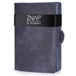 Slimpuro ZNAP Slim Wallet, 8 kariet, priehradka na mince, 8,9 x 1,5 x 6,3 cm (Š x V x H), ochrana RFID Ampera.SK