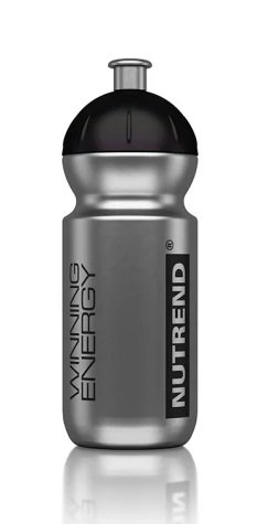 Športová fľaša - Nutrend 500 ml. Strieborná Nutrend www.ampera.sk