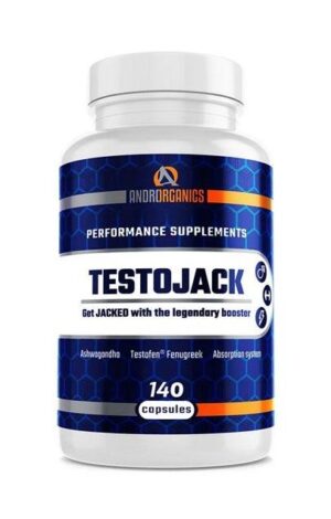 TestoJack - Androrganics 140 kaps. Androrganics www.ampera.sk