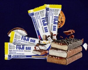 Tyčinka: Iso-FUJI BAR - Yamamoto 40 g Vanilla Choco Brownies + Dark Chocolate Coating Yamamoto www.ampera.sk
