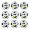 Výhodný set - 9x Futbalová lopta SELECT FB League SK Chance Liga 2025/26 5 bielo-modrá SELECT www.ampera.sk