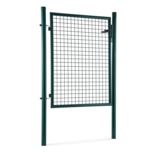 Waldbeck Duraporta 1710 záhradná brána, mriežka, 1,7m vysoká, oceľ, zámok, zelená Ampera.SK