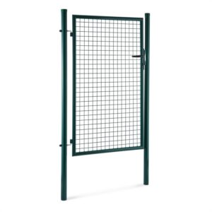 Waldbeck Duraporta 2010 Záhradná brána Mriežková brána 1,95 m vysoká Oceľový zámok zelená Ampera.SK