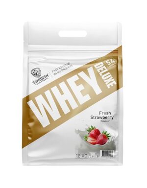 Whey Protein Deluxe - Swedish Supplements 900 g Fresh Strawberry Swedish Supplements www.ampera.sk